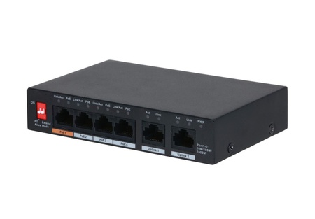 NA-P460G / 4 Port PoE - 6 Port Desktop Switch