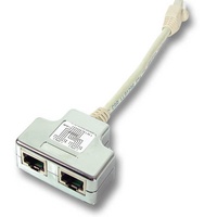 RJ45-Splitter  Verwendung zum Brücken der NSC-PA Endstufen