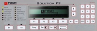 Bedienfeld für Solution F2 im Gehäuse A, Ersatzteil
