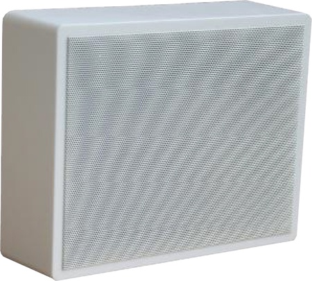 SPEAK Wand-/ Deckenaufbau-Lautsprecher für A/B-Verkabelung, 2x6W,100V, EN 54-24, A