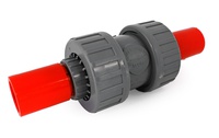 Luftfilter für ABS-Rohr, d=25mm, mit Verschraubungen