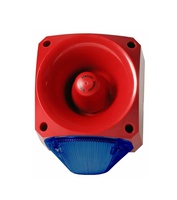 Signalgeber-Kombi NEXUS 110, rot/blau, 116 dB, VdS-Nr. G 210104, CE 2831-CPR-F4063