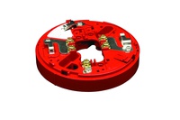 Montagesockel YBO-R/3(rot) für Ringbus-Wandsirene B07160-00, VdS G206115