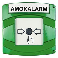 Handmelder -gelb- Türschild: AMOKALARM